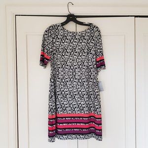 Eliza J Jersey Shift Dress  NWT
